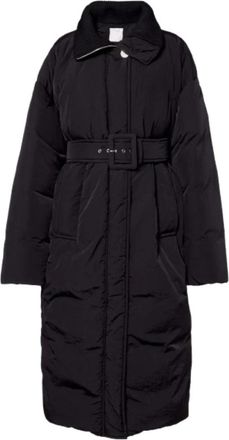 Sportmax Piumino Lungo Over - Dames - Parka Jassen - Zwart - 2XS - Jassen