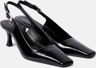 Proenza Schouler 65 leather slingback pumps