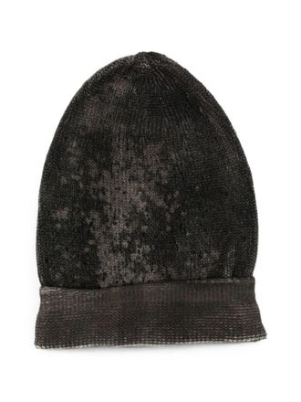 Avant Toi Hat Cashmere Salt Effect