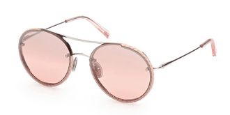 Tod's TO0263 16Z Womens Sunglasses Silver Size 56