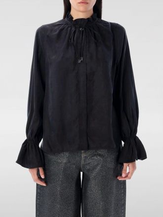 Ganni Top GANNI Woman color Black