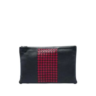 Bottega Veneta Borsa a mano in nappa intrecciata Pre-owned - - Pre-owned - Donna - Nero - ONE SIZE
