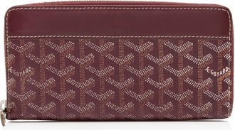 Goyard Goyardine Canvas Matignon GM Zip Wallet