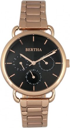 Bertha Sunglasses Gwen Black Dial Ladies Watch BR8303