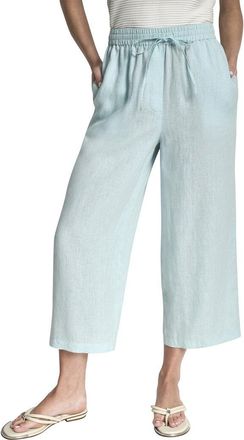 DKNY Dkny Pull On Straight Leg Linen Pant