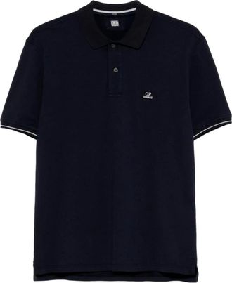C.P. Company Polo Tacting - Heren - Polos - Zwart - XL - Tops
