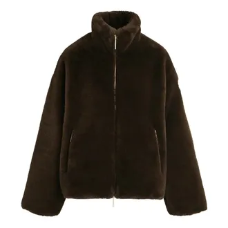 Tatras Faux Fur & Shearling Jackets, female, Brown, Size: XL Barbra Boa Blouson