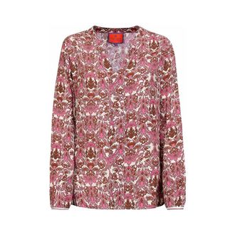 Lieblingsst&uuml;ck Lieblingsst&uuml;ck - Blouses & Hemden - Dames - Blouses & Shirts - Rood - Maat: M Leer