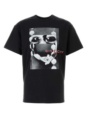 Givenchy Black Cotton T-shirt
