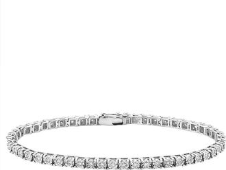 Effy 14K White Gold Diamond Tennis Bracelet in 14K Gold at Nordstrom, Size 7