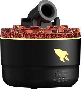 OEM Difusor De Aromaterapia - Humidificador Con Fragancia - Ambiente Relajante - Niebla Ultras&oacute;nica Silenciosa - Dep&oacute;sito De 300 Ml - Negro