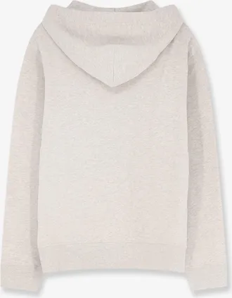 Polo Ralph Lauren Mens Hooded Zip-Up Sweatshirt Grey Cotton Sweatshirts Sweater
