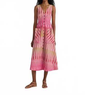 Saloni Uzbek Zoey Dress In Strawberry