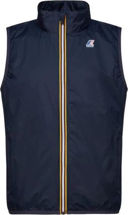 K-Way Le Vrai 3 Rouland Warn Gilet - Heren - Bodywarmers - Blauw - 2XL - Polyester - Jassen