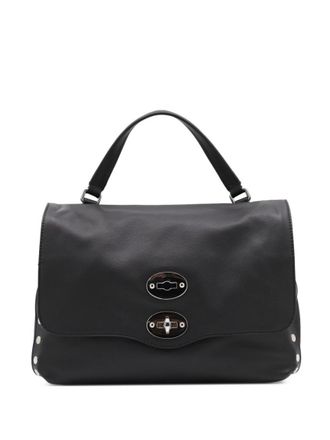 Zanellato Black Postina Small Satchel