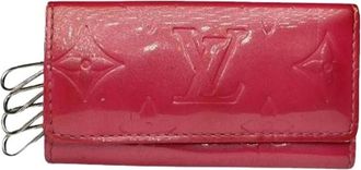 Louis Vuitton Pre-owned Canvas Sleutelhanger - Dames - Vintage Accessoires - Rood - ONE Size - Vintage