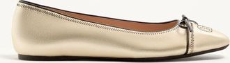 Valentino Garavani VLogo Signature Ballerina In Laminated Nappa 05Mm Wo
