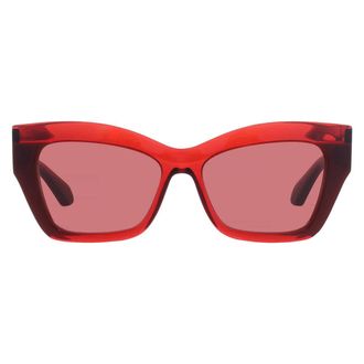 Ferragamo Red Cat Eye Ladies Sunglasses SF2065S 613 54