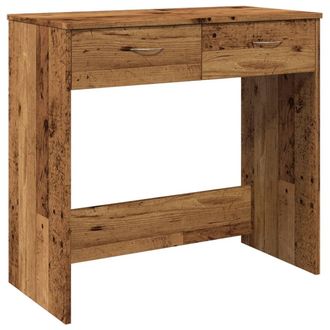 vidaXL Vidaxl - Escritorio De Madera Ingenier&iacute;a Madera Envejecida 80x40x75 Cm