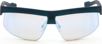 DKNY Ladies Blue Shield Sunglasses DK515S-3