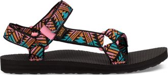 Teva Womens Original Universal Womens Sandals, Boomerang Pink Lemonade, 3 UK