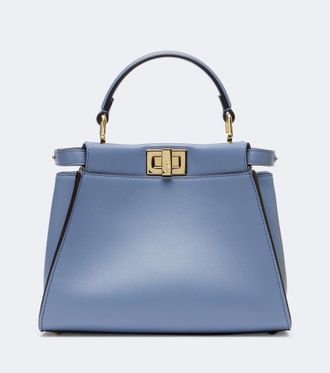Fendi Peekaboo Mini leather top-handle bag