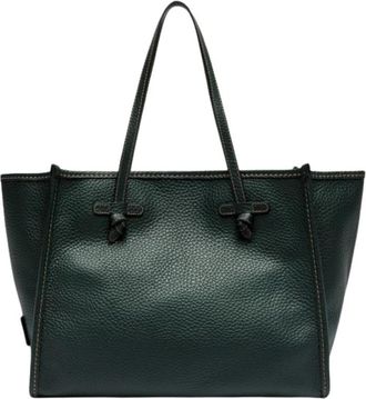 Gianni Chiarini Marcella Tote - Dames - Shoppers - Groen - ONE Size - Leer - Tassen