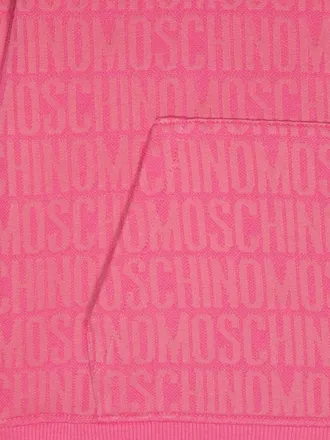 Moschino Cotton Blend Hooded Sweatshirt - Pink