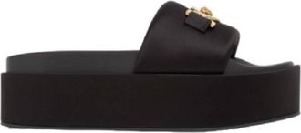 Versace Medusa Biggie Platform Slides, Brand Size 39 (US Size 9)