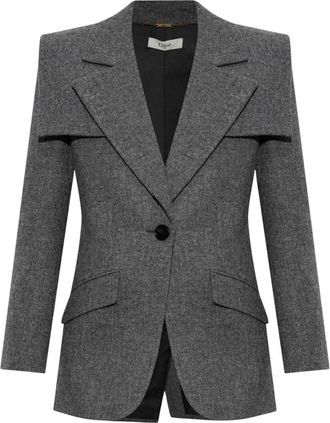 Chlo&eacute; Blazer - Dames - Blazers - Grijs - S - Wol - Jassen