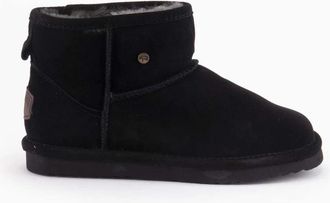 Warmbat Comfortabele Wallaby-dames Winterlaarzen - Dames - Winterlaarzen - Zwart - 39 EU - Wol - Schoenen