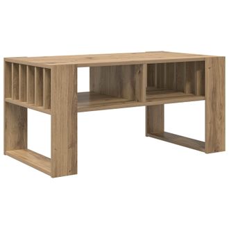 vidaXL Mesa De Caf&eacute; Roble Artesanal 92 X 49,5 X 45 Cm Vidaxl