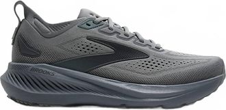 Brooks Mens Glycerin Gts 23 Running Shoe In Gray/blackended Pearl/black