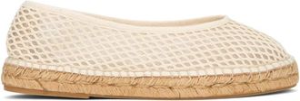 Maneb&igrave; Espadrilles van Mesh - Dames - Espadrilles - Beige - 39 EU - Schoenen