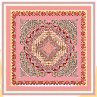 Hale Bob Antonia Roze Sjaal - Dames - Sjaals - Roze - S - Accessoires