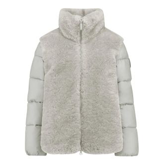 Bomboogie Giacca bimateriale - - Jackets - Donna - Grigio - M