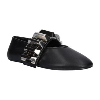 Jeffrey Campbell Dames, Schoenen, Zwart, Maat: 40 EU Leer