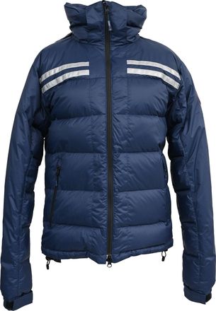 Canada Goose Summit Down Parka Jacket in Navy Blue Nylon