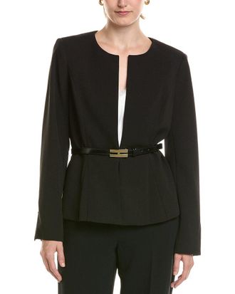 Halston Heritage Belted Topper