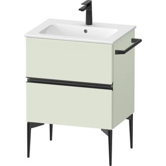 Duravit Duravit - Sivida Mueble Bajo Lavabo, 2 Cajones, Tirador Diamante