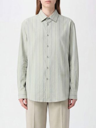 Maison Margiela Camicia a righe in cotone con vestibilit&agrave; relaxed