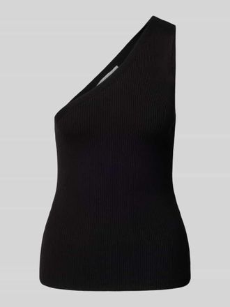 Mango Top mit One-Shoulder-Tr&auml;ger Modell ASIM in Black, Gr&ouml;&szlig;e XS