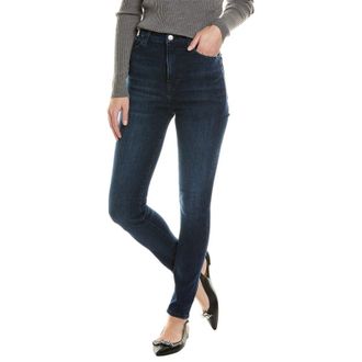 7 For All Mankind 7 for All Mankind Mariposa Jeans Womens Blue Denim High Rise Skinny FROG206