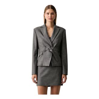 Fracomina Donna, Giacche, Grigio, L, new