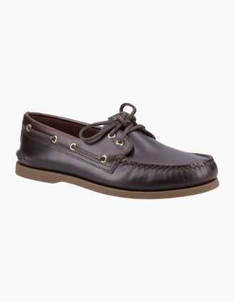 Sperry Top-Sider Mens Authentic Original 2-Eye Mens Boat Shoes - Brown - Size: 10.5