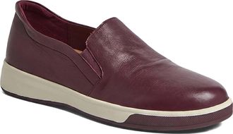 Ziera Womens Alizah-Xf Loafers In Burgundy Leather
