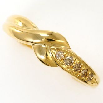 C&A Yellow Gold Yellow Gold (18K) Band Ring (Pre-Owned)