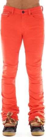 Cult of Individuality Hipster Nomad Stacked Bootcut Jeans in Coral at Nordstrom Rack, Size 30