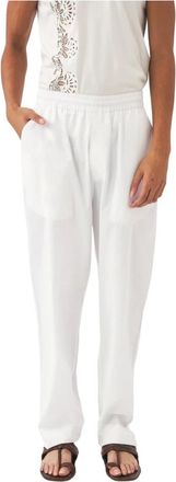 Antik Batik Broeken, Heren, Wit, S, Katoen, Broek Marco