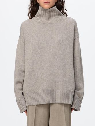 Soft Goat Sweatshirt Woman color Grey